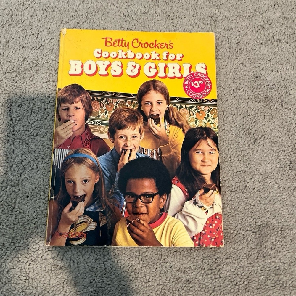 Betty Crocker Cookbook for Boys &‎ Girls Vintage 1981